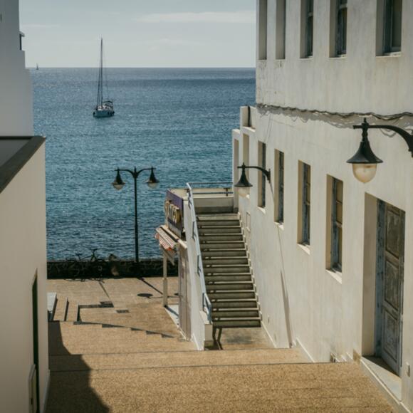 Meerblick in Playa Blanca