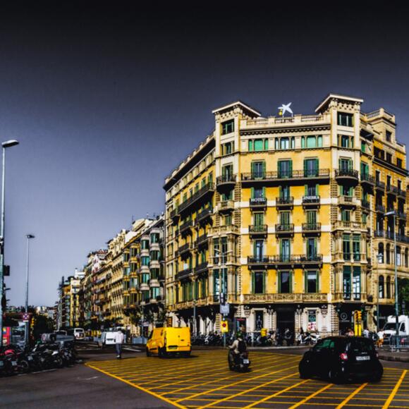 Am Plaça de Catalunya