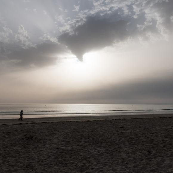 Strand am Abend