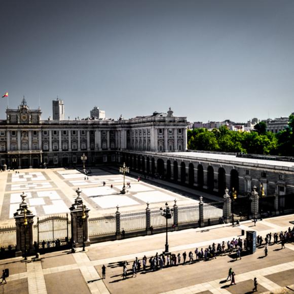 Ausblick auf den Königspalast