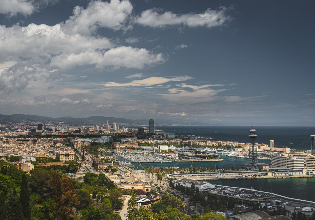 Barcelona Barcelona La Rambla ist eine einzige riesige Baustelle. Dort wären wir aber ohnehin nicht eingekehrt.